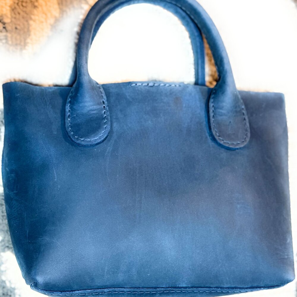 Raindrop Crossbody Bag - Deep Water